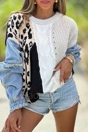 TESSA LEOPARD KNIT