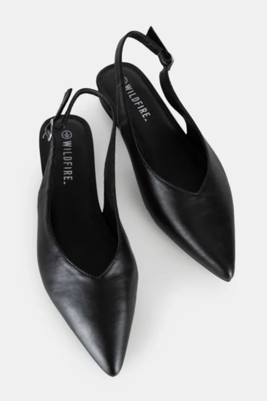 MELROSE FLAT -Natural & Black