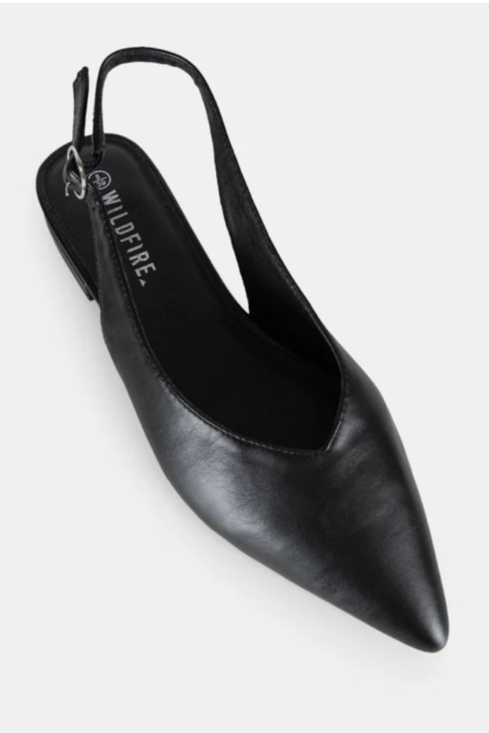 MELROSE FLAT -Natural & Black