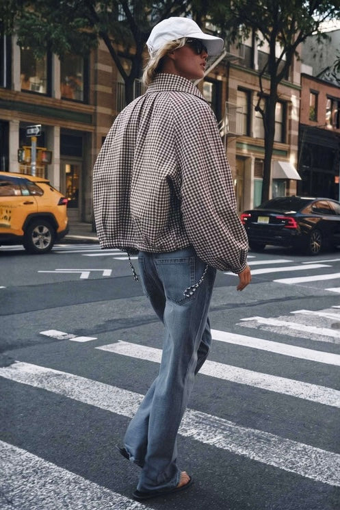 GINGHAM JACKET