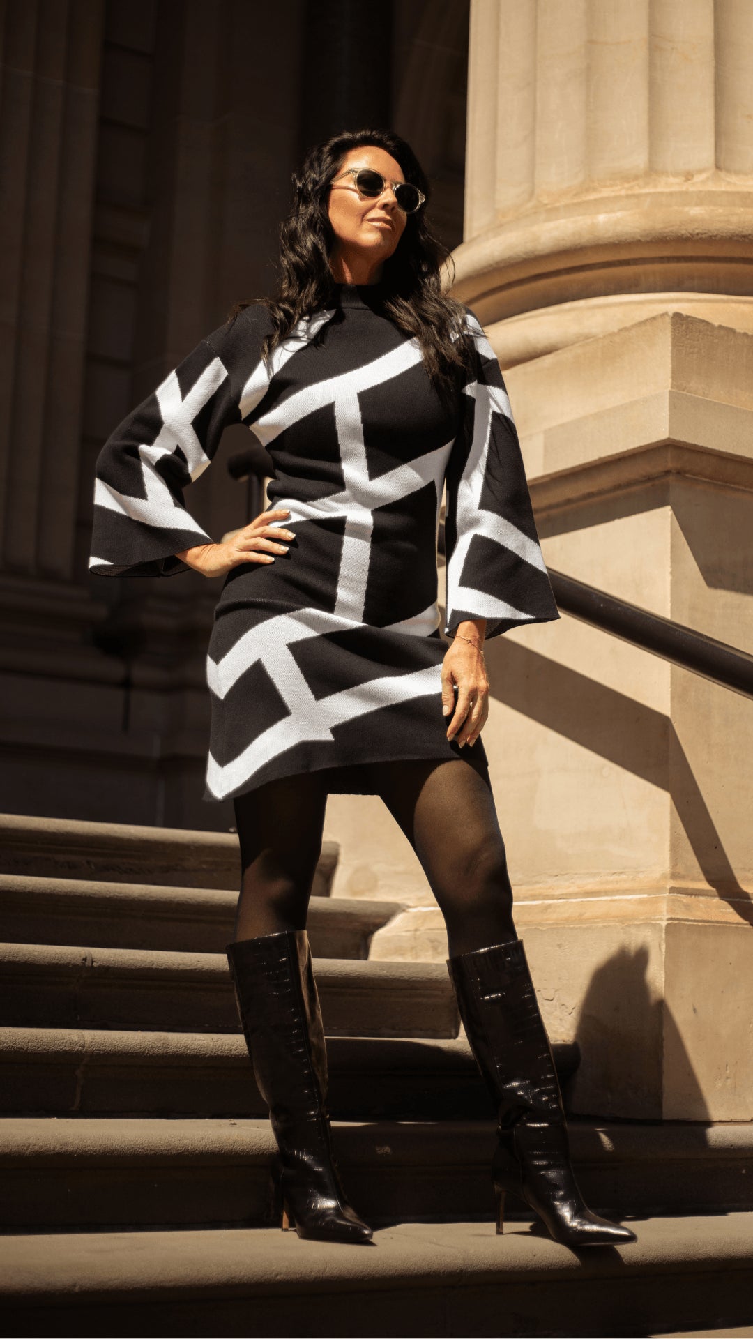 SCARLETTE COTTON KNIT DRESS