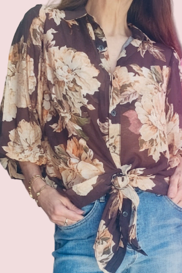 AMALIA FLORAL SHIRT