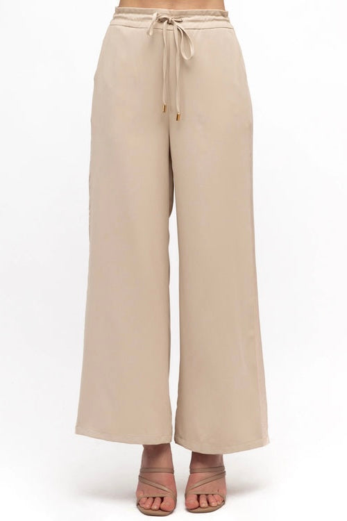 PARI LOUNGE PANT- Natural & Black