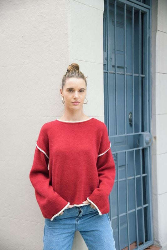 RUBY KNIT JUMPER AUBRIETA THE LABEL