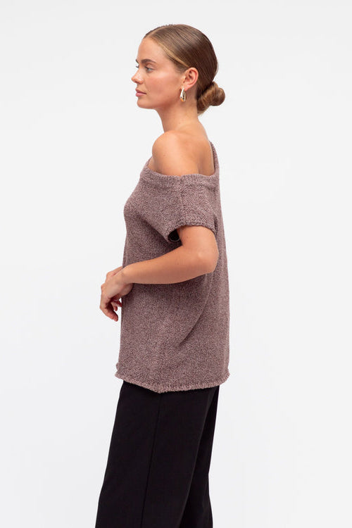 CLARA TOP - Black, Navy & Chocolate