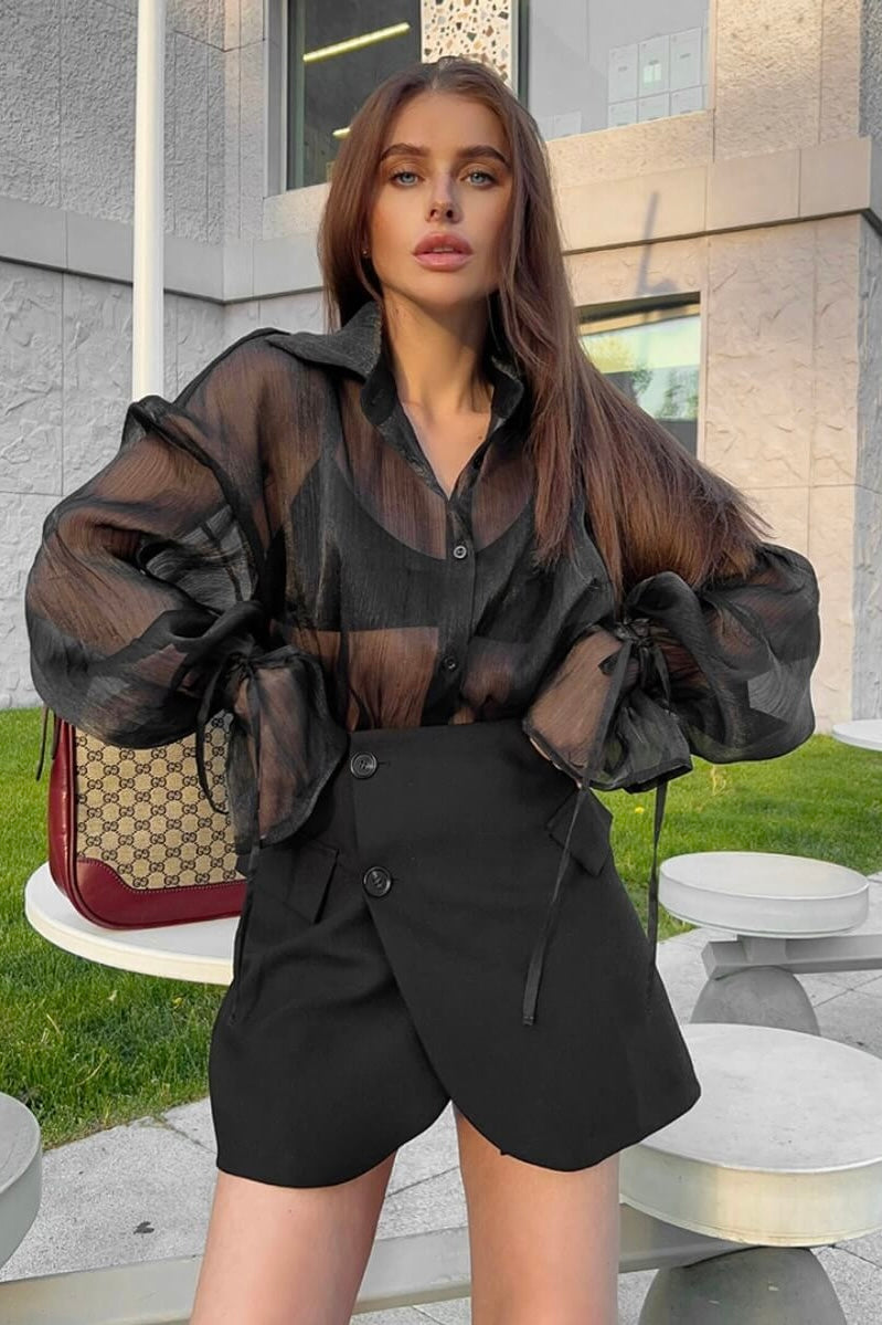 NEVADA ORGANZA SHIRT