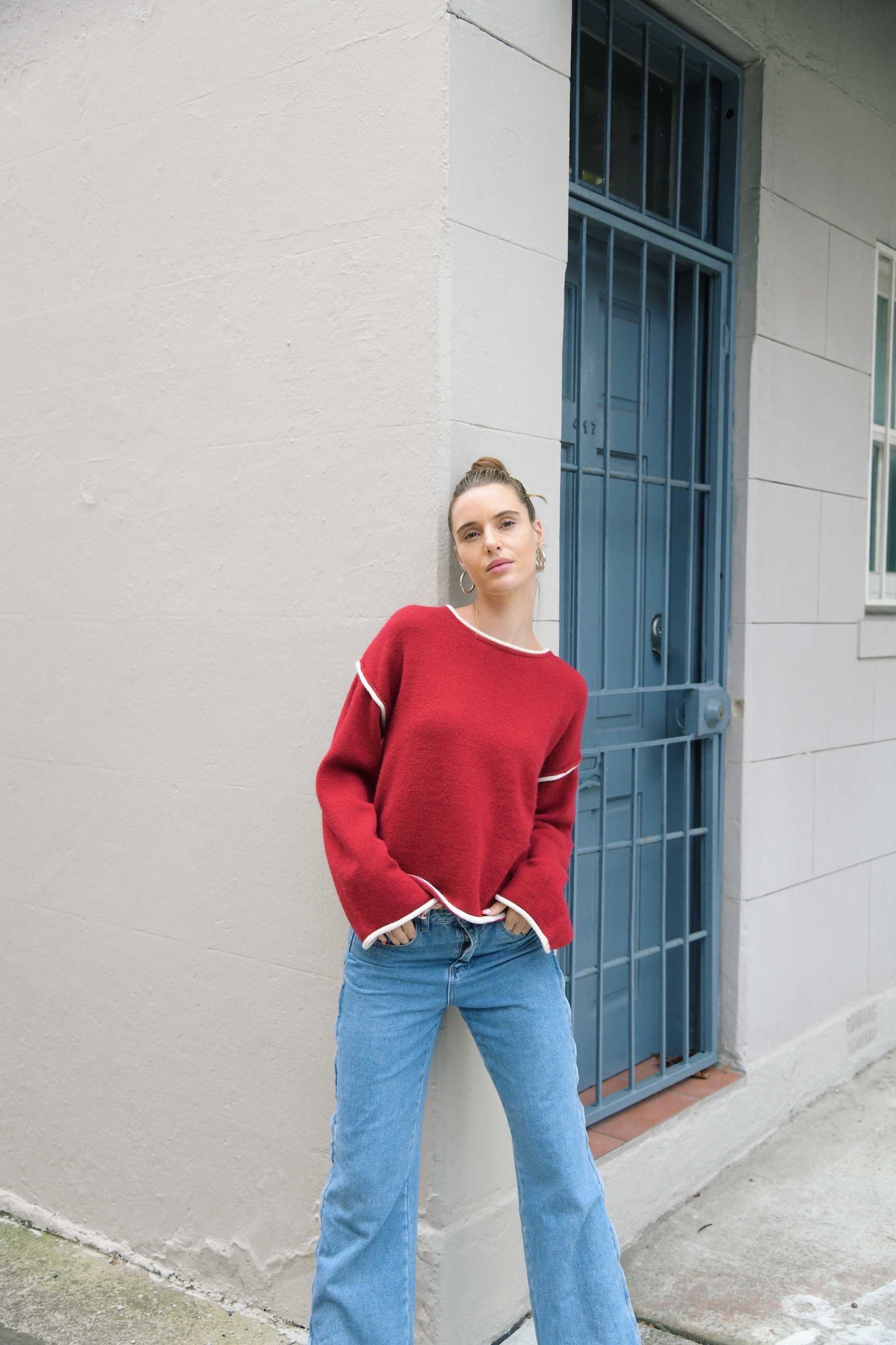RUBY KNIT JUMPER AUBRIETA THE LABEL