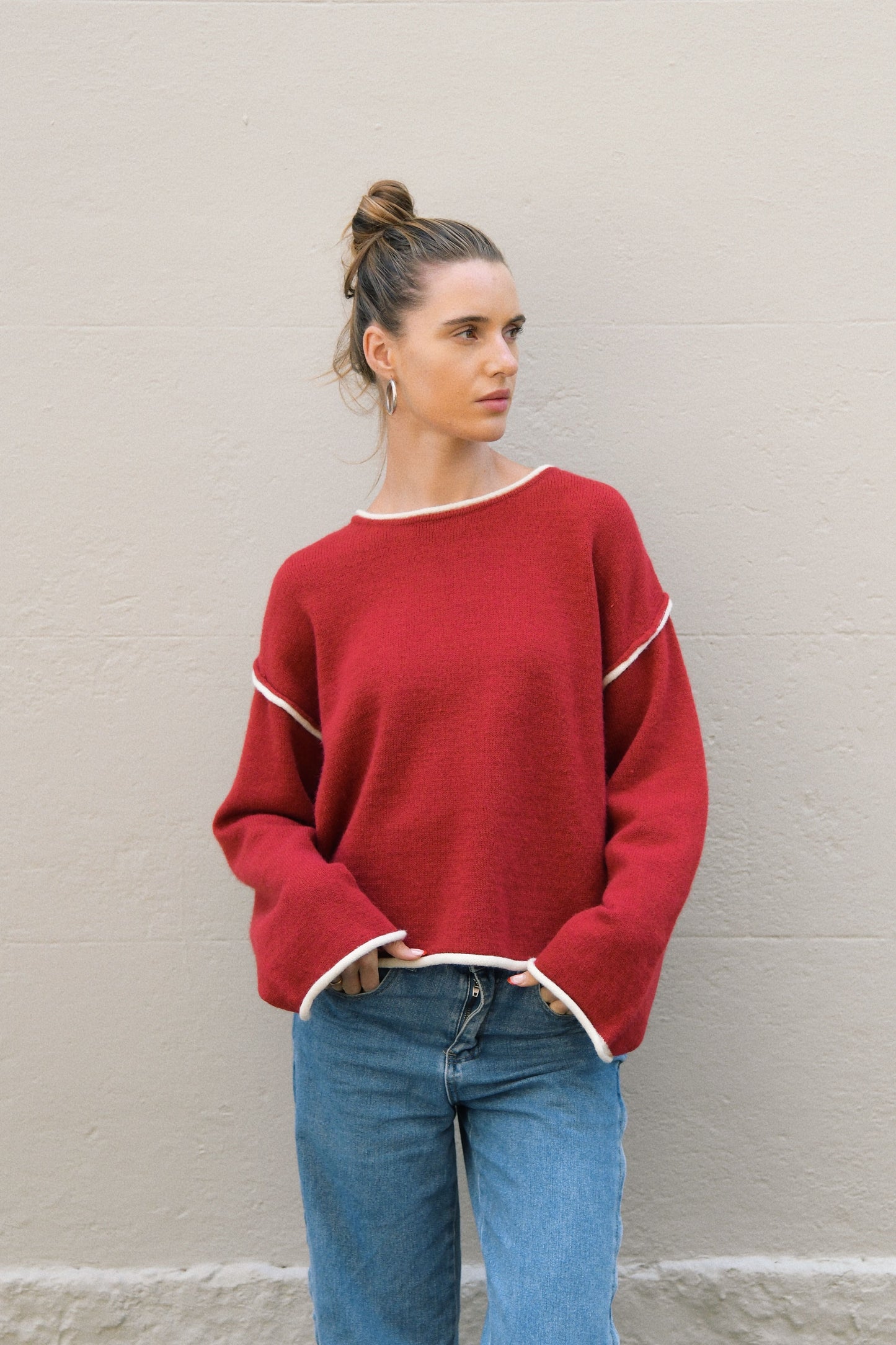 RUBY KNIT JUMPER AUBRIETA THE LABEL