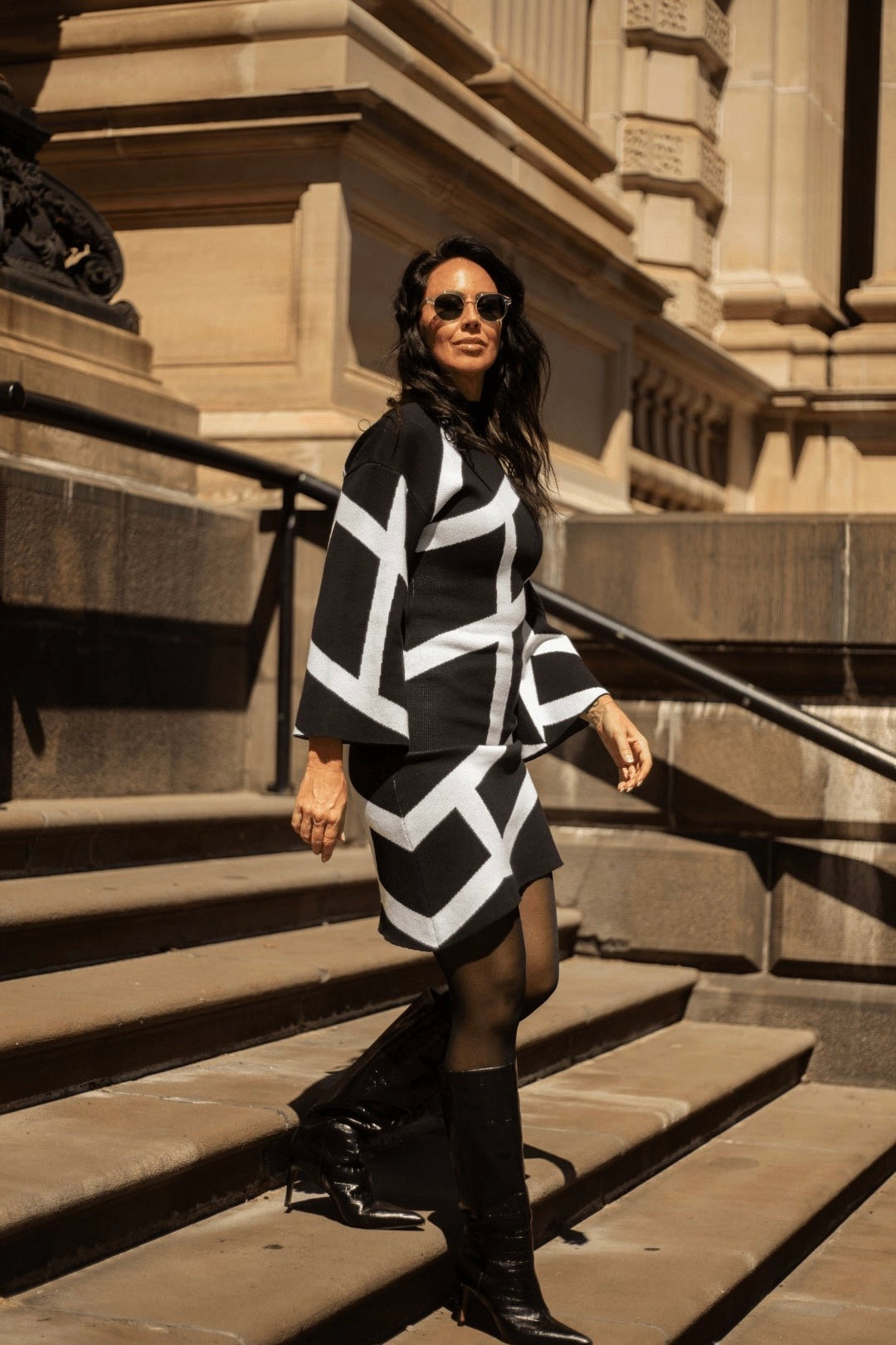 SCARLETTE COTTON KNIT DRESS