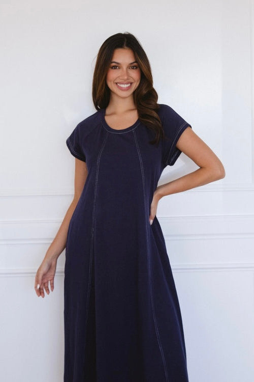 STITCH TEE DRESS