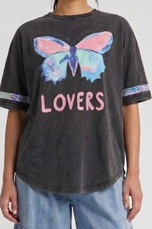LOVERS BUTTERFLY TEE