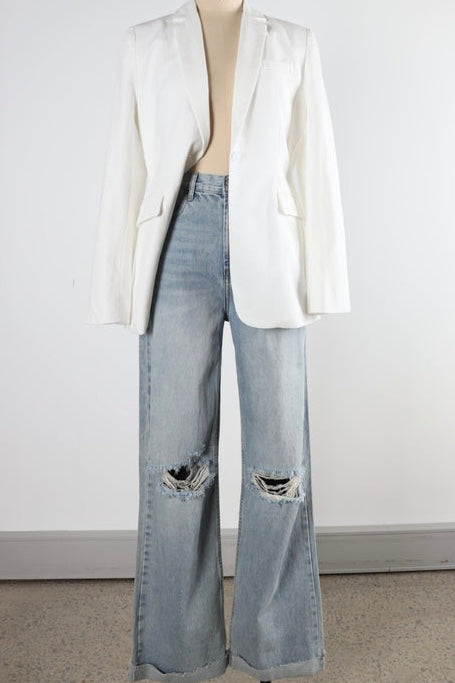 ZANTHIA BLAZER - Black & White