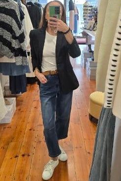 ZANTHIA BLAZER - Black & White