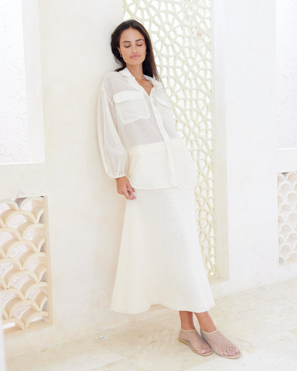CHIA LUXE MAXI SKIRT