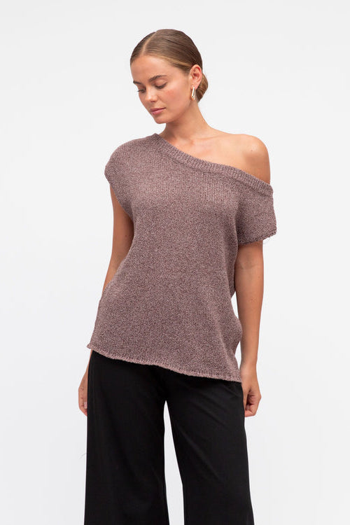 CLARA TOP - Black, Navy & Chocolate