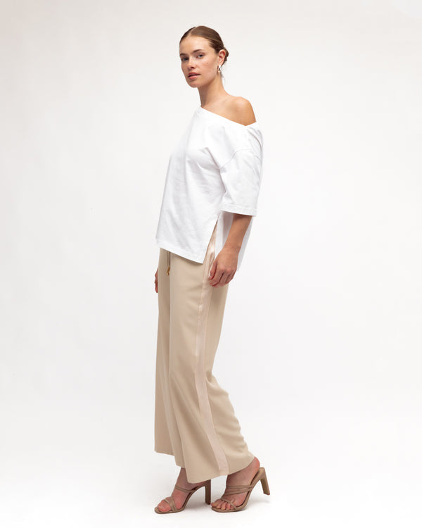 PARI LOUNGE PANT- Natural & Black