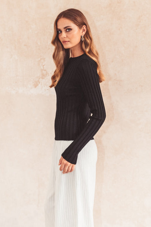 basic ribbed long sleeve knit ebby and i