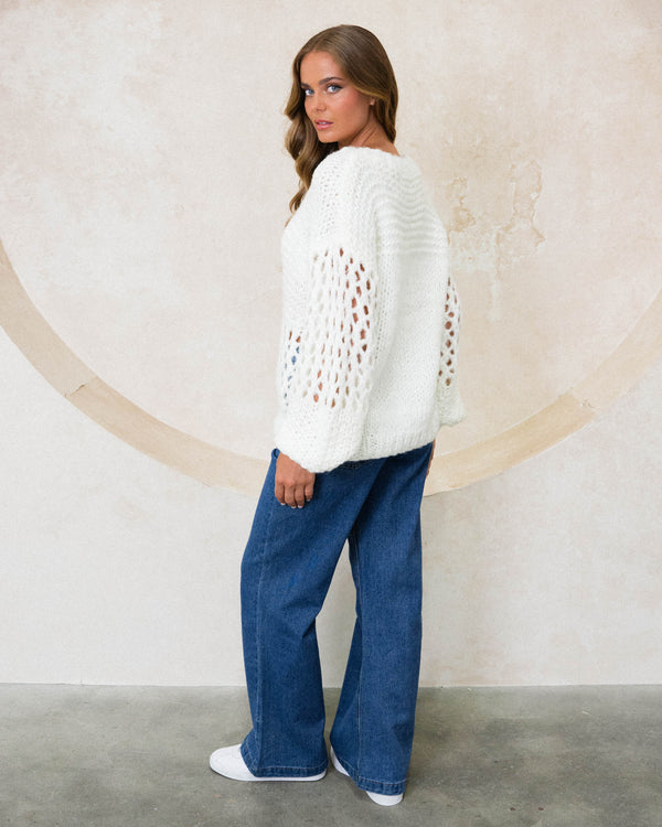 CROCHET KNIT JUMPER