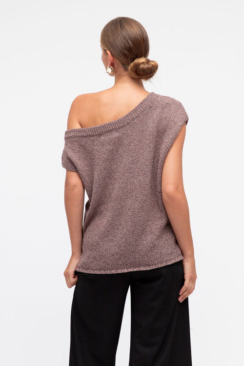 CLARA TOP - Black, Navy & Chocolate
