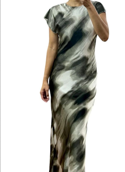 spicysugar marble maxi dress