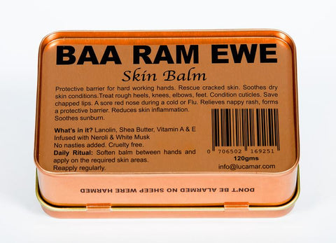 BAA RAM EWE LANOLIN SKIN BALM- 50g
