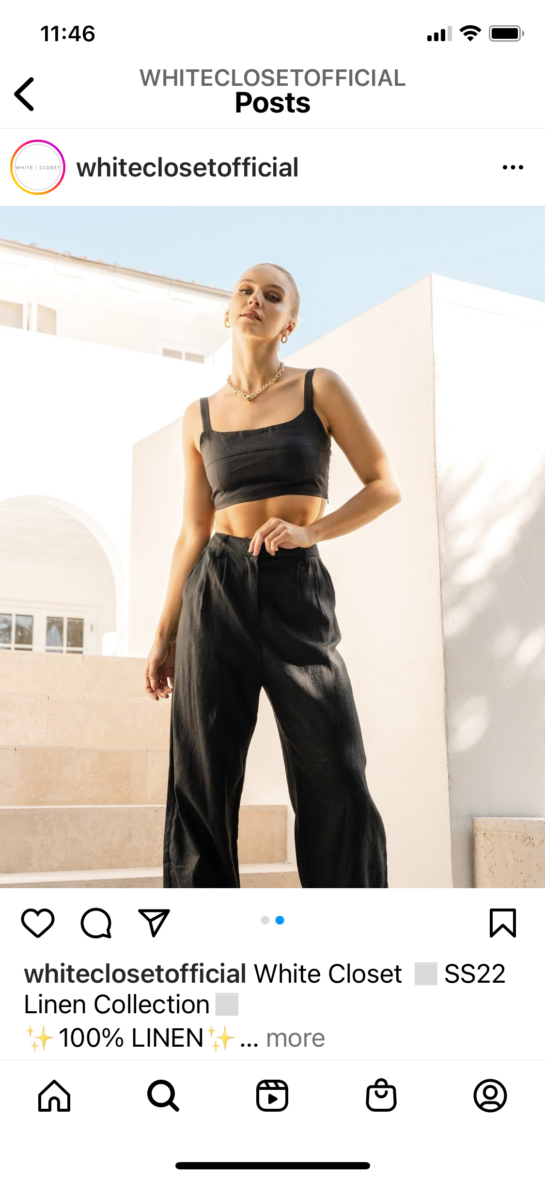 THE TONI CROP - Black & White