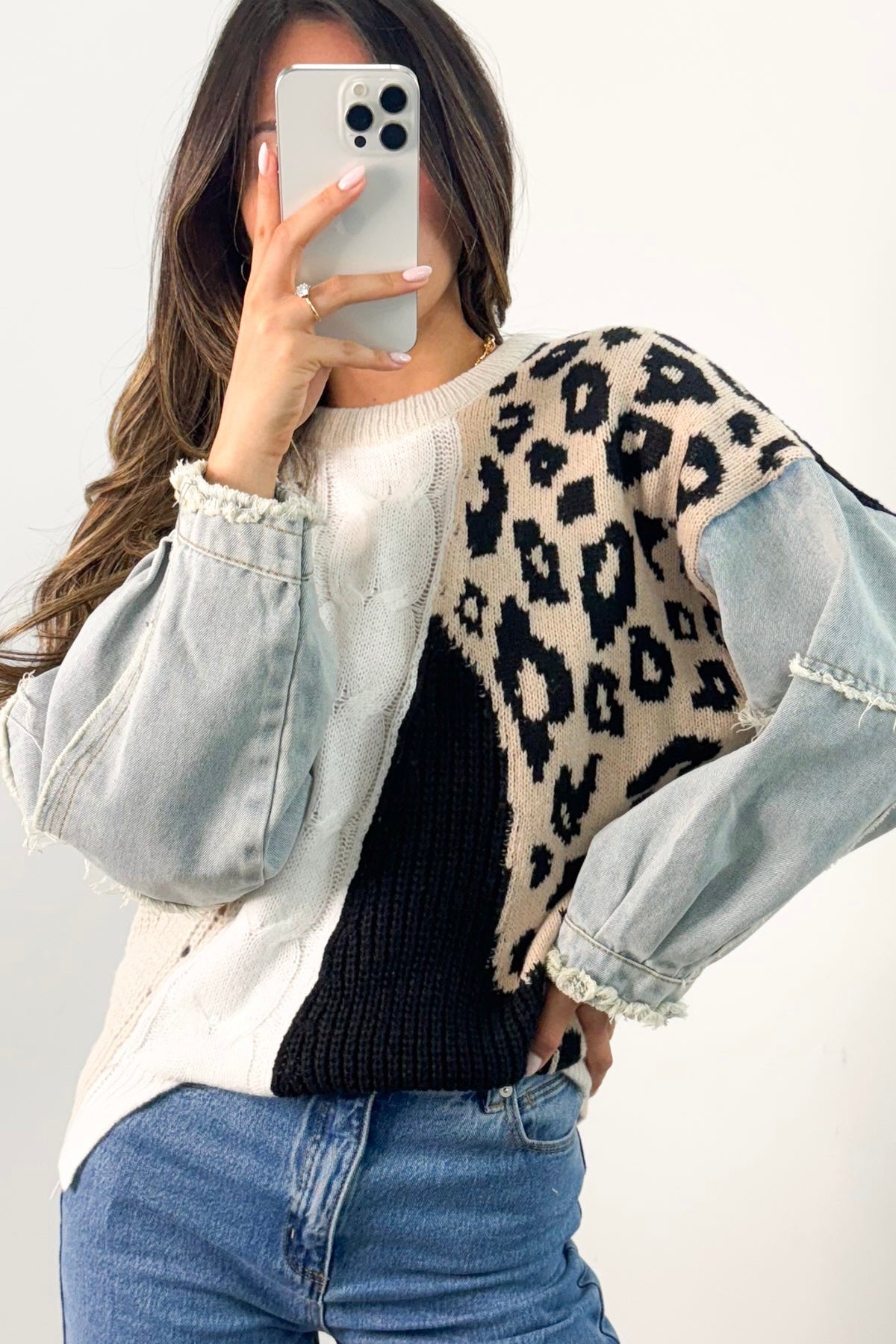 TESSA LEOPARD KNIT