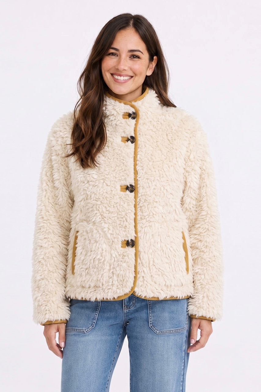 SERENA REVERSIBLE SUEDE JACKET
