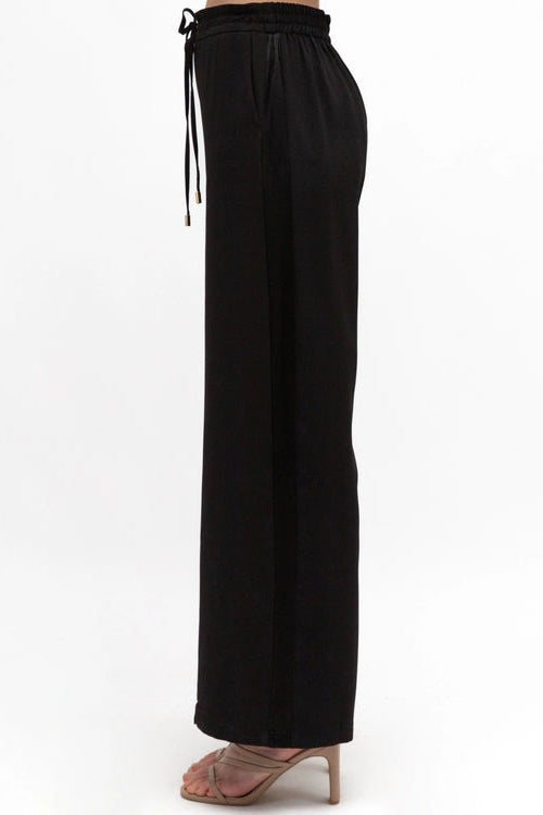 PARI LOUNGE PANT- Natural & Black