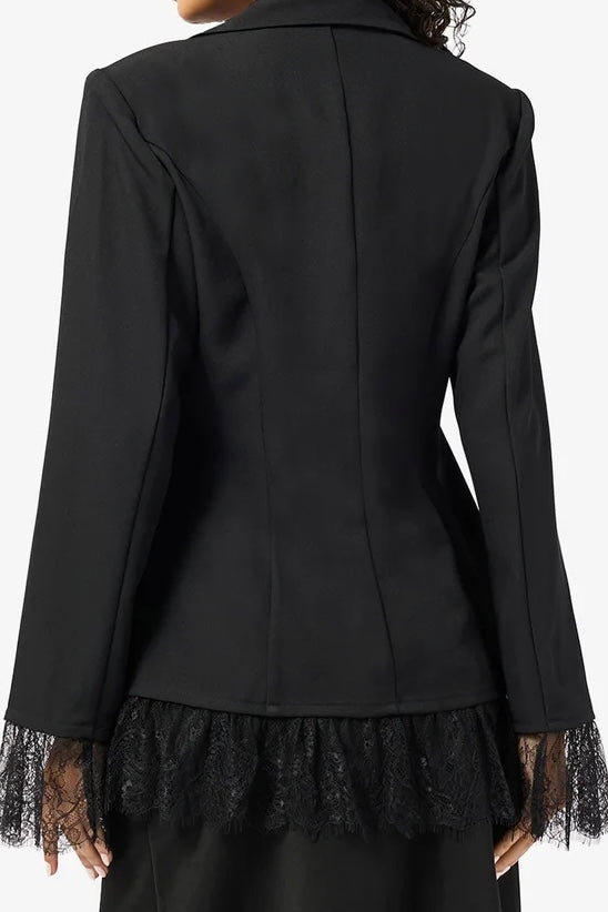 WINONA LACE TRIM BLAZER