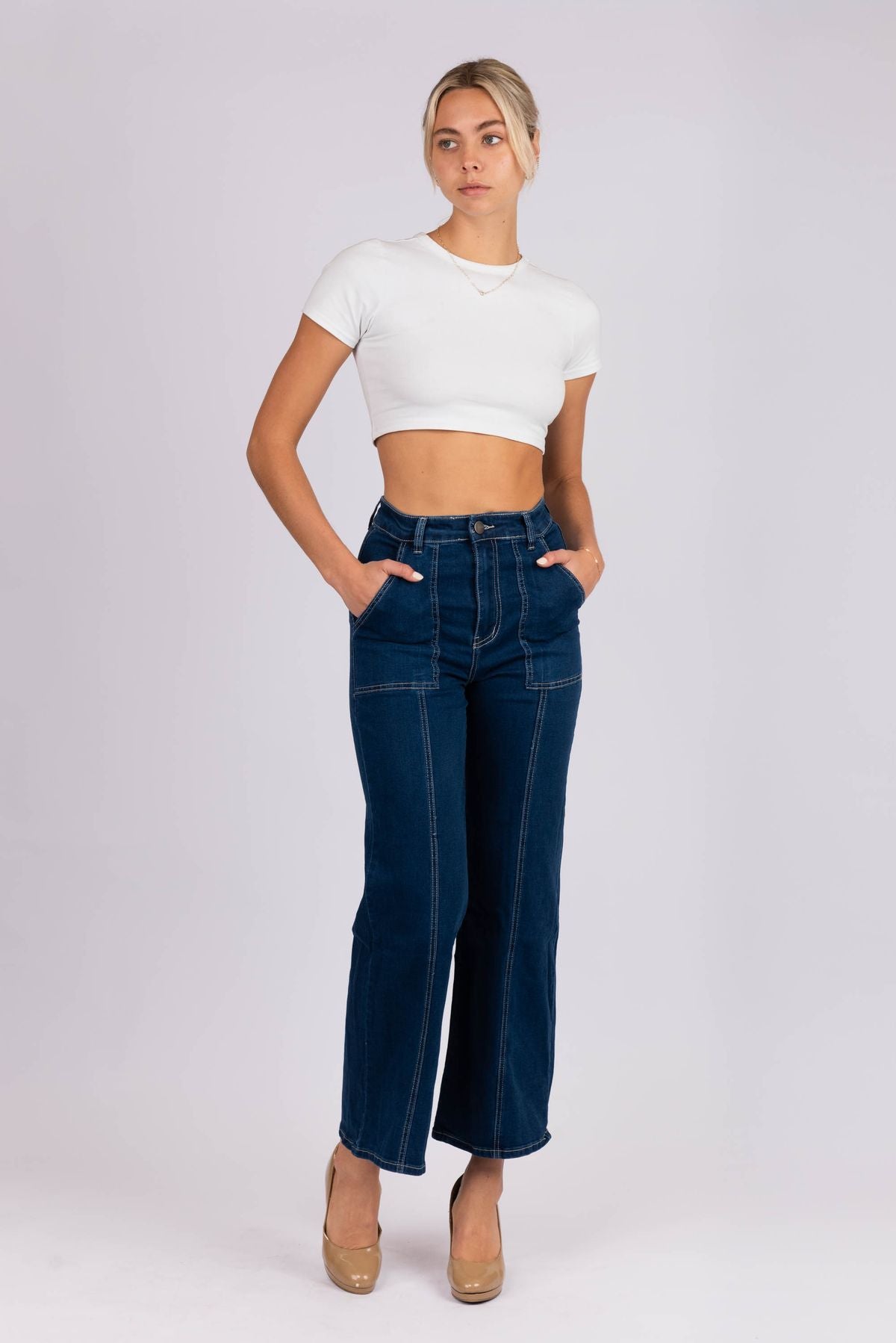 INDIGO CONTRAST JEAN