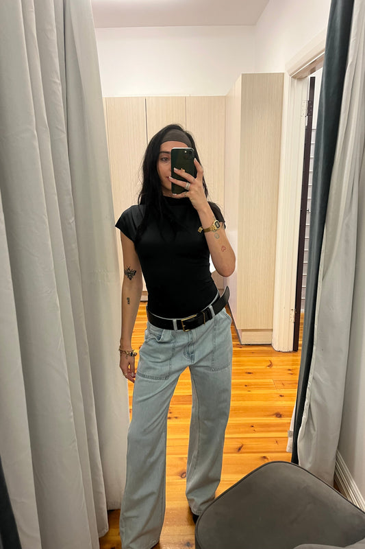 straight leg jean