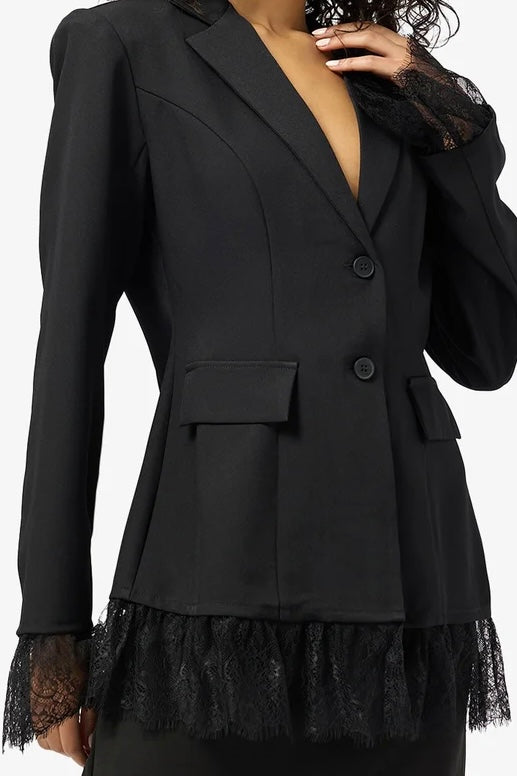 WINONA LACE TRIM BLAZER
