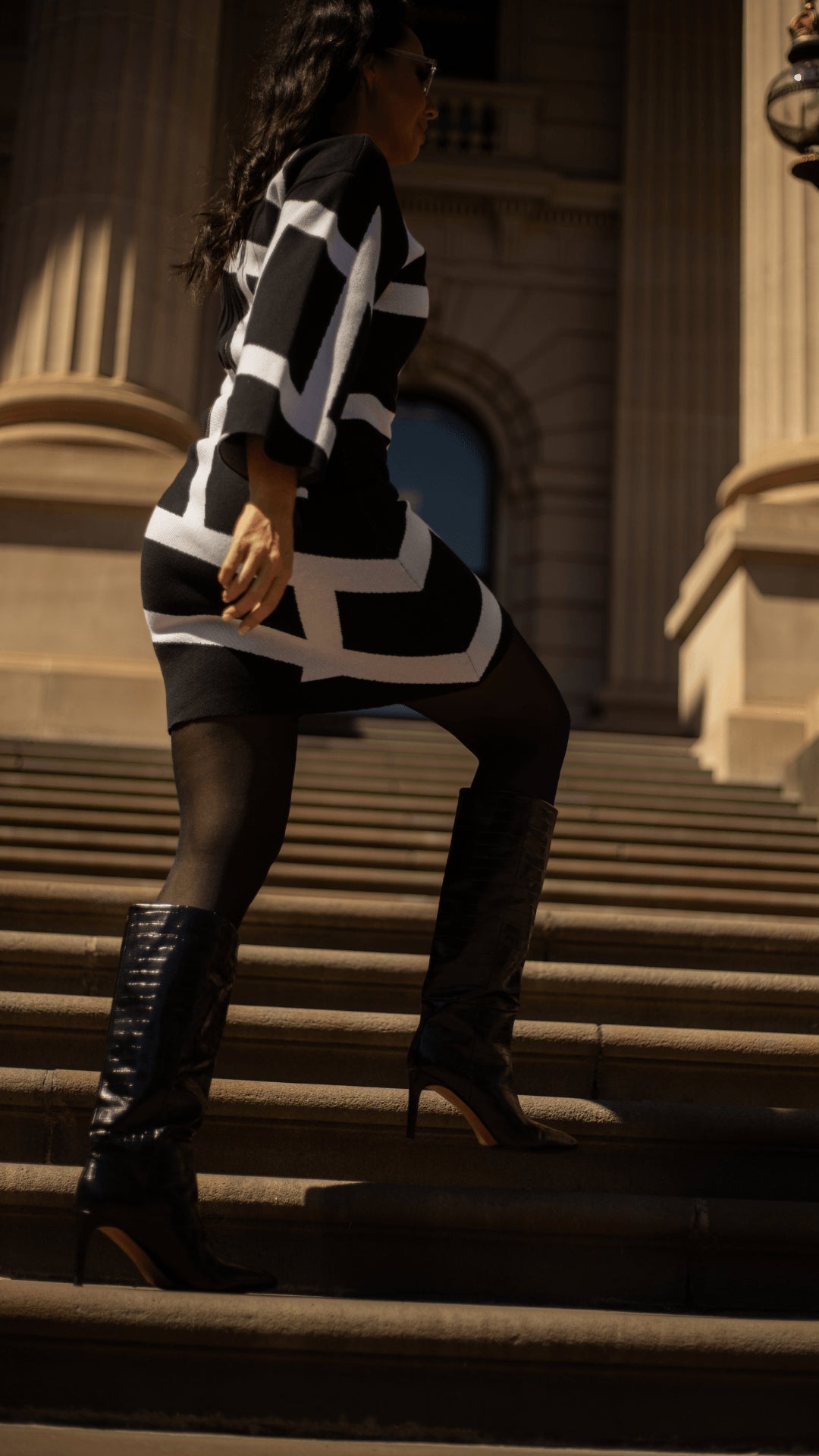 SCARLETTE COTTON KNIT DRESS