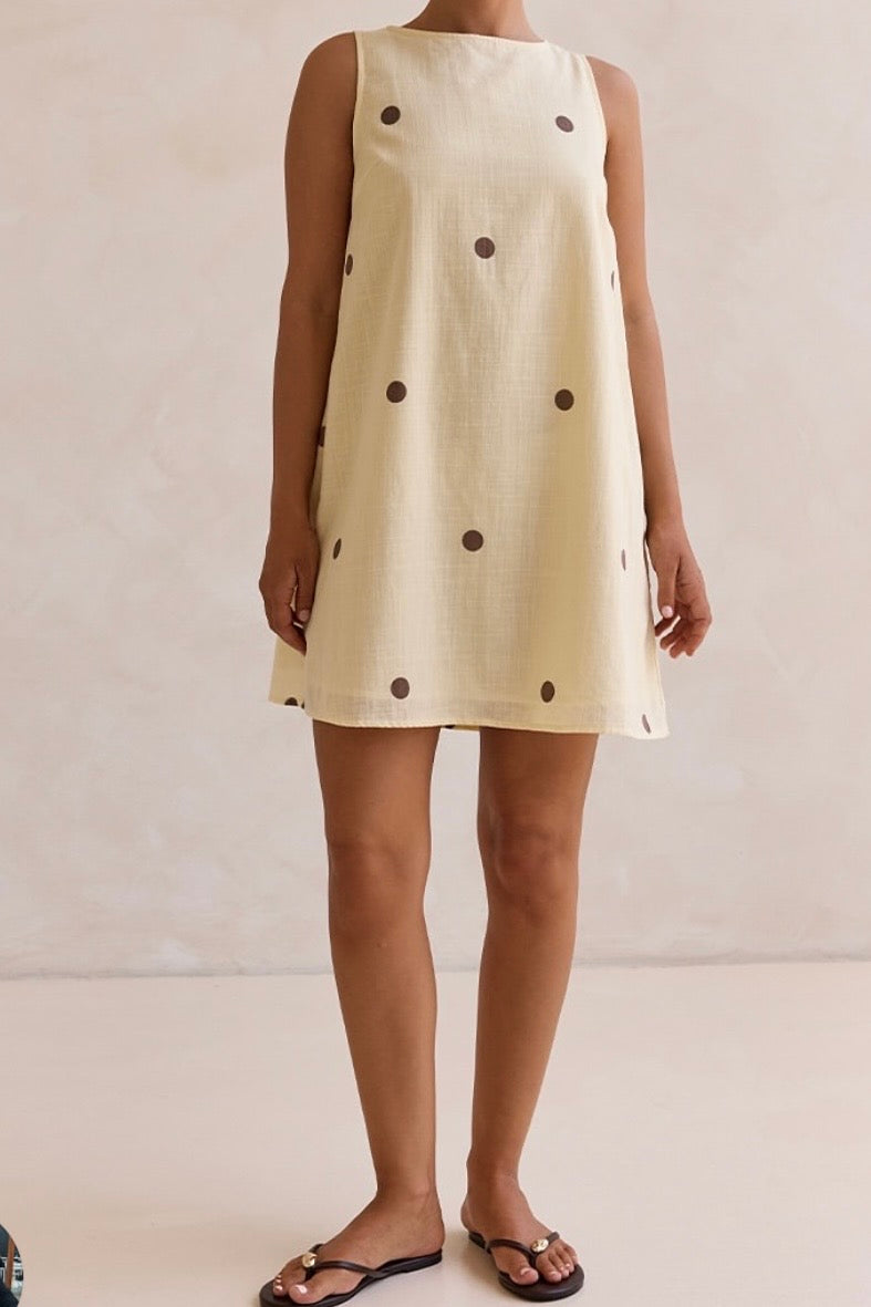 ARORA SPOT DRESS