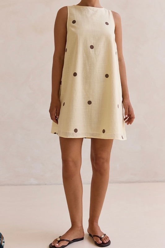 ARORA SPOT DRESS
