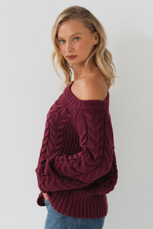 VINO CABLE KNIT