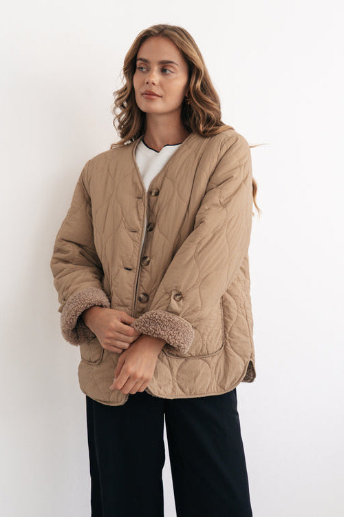 label of love reversible jacket