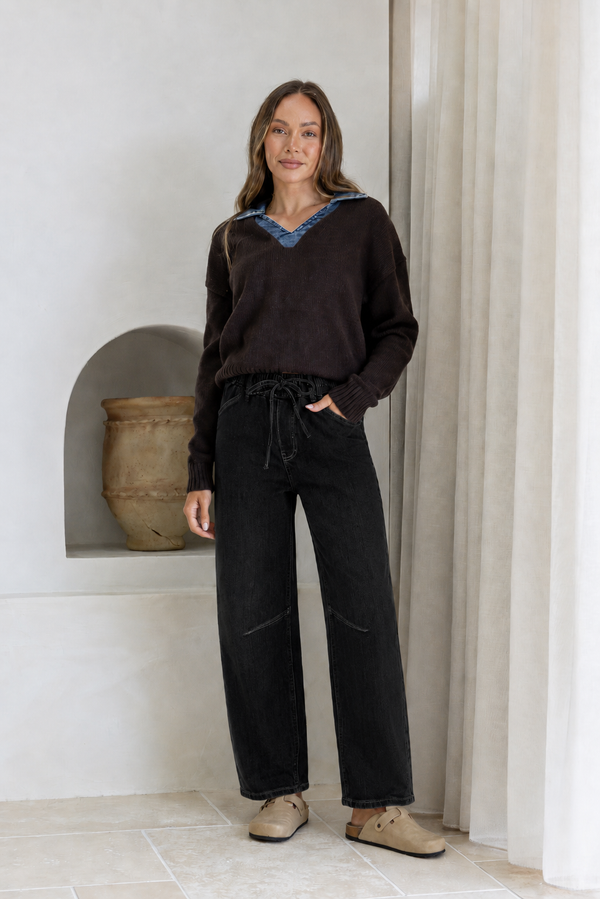 NELLY BARREL JEAN