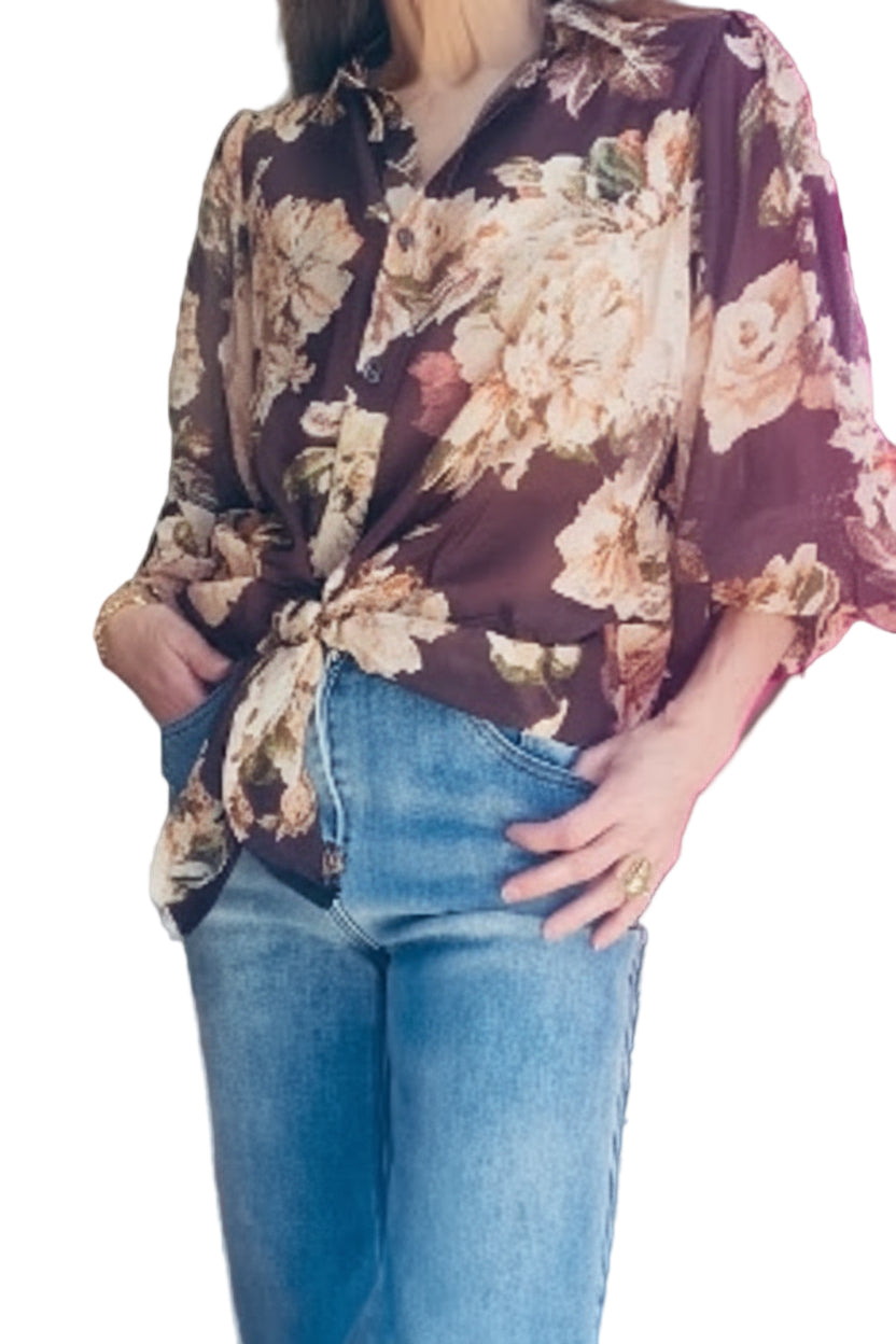 AMALIA FLORAL SHIRT
