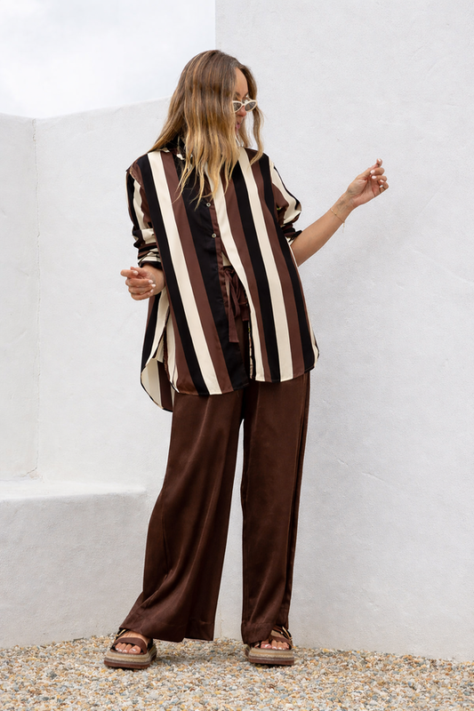 satin stripe jatea portofino shirt