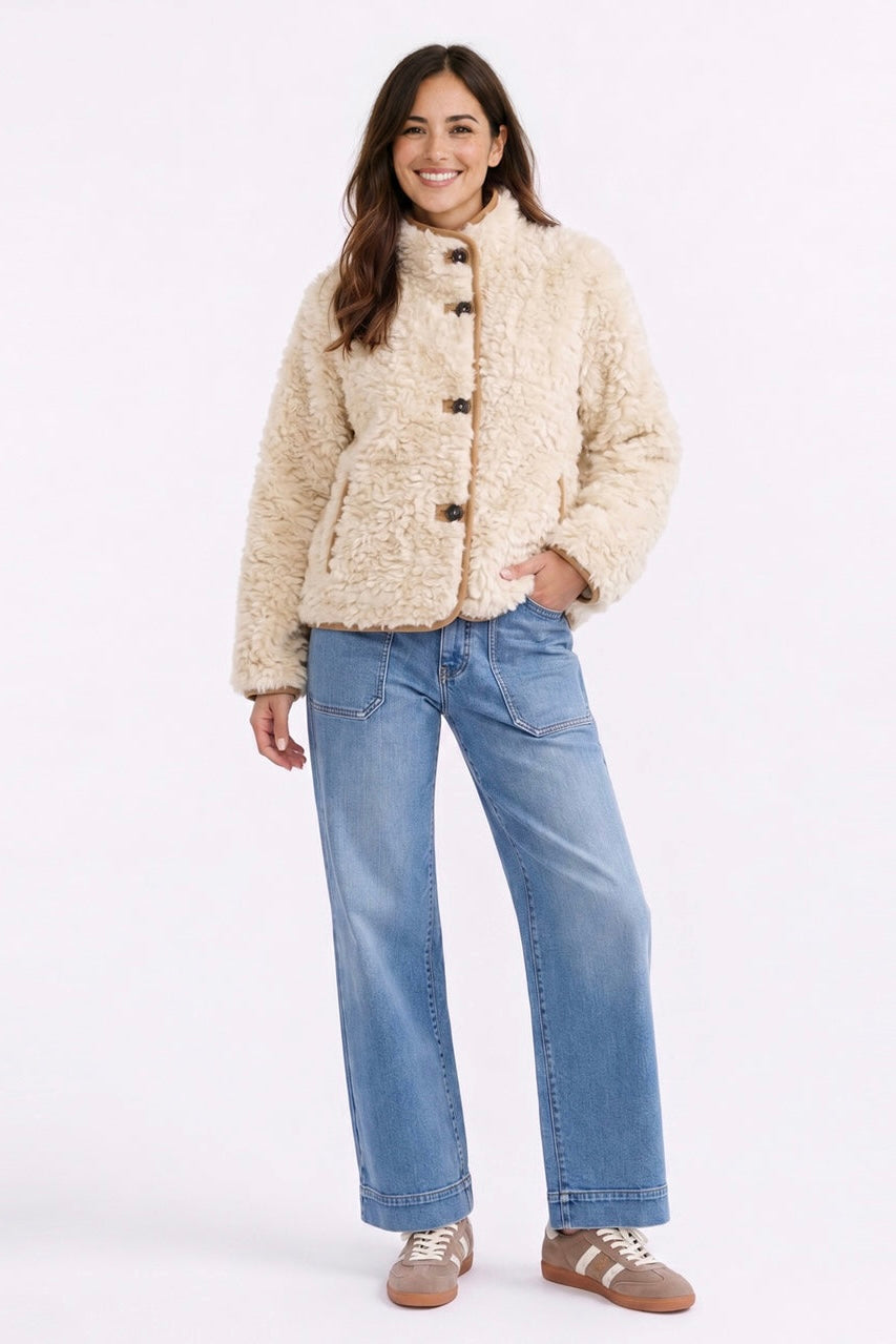 SERENA REVERSIBLE SUEDE JACKET