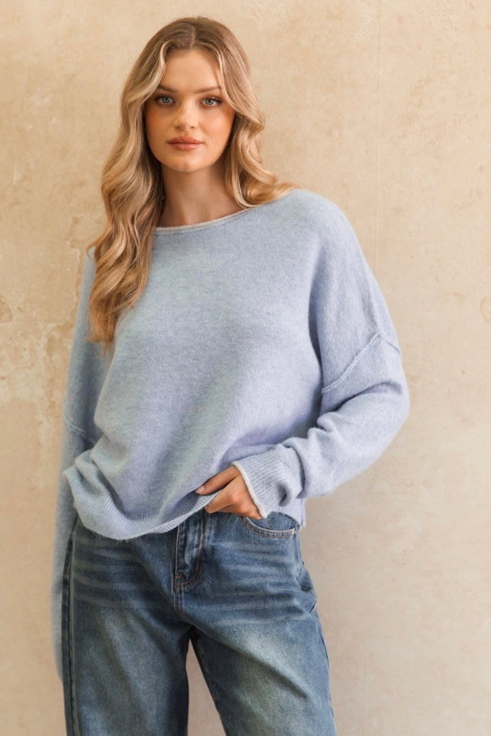 lightweight loose fit knit