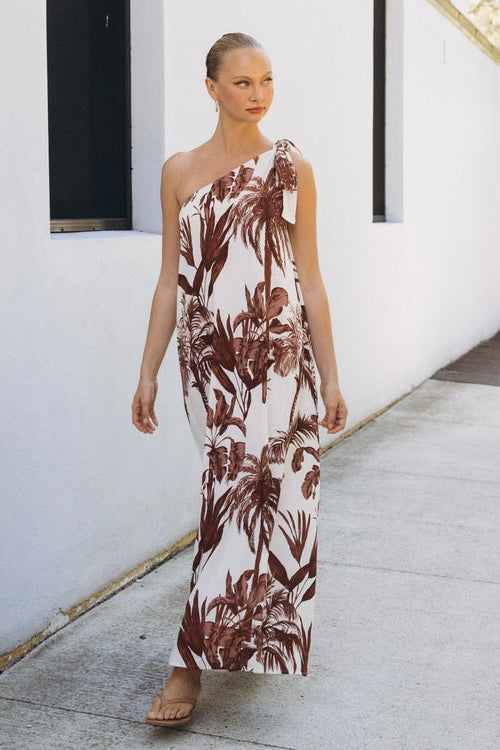 IPANEMA ONE SHOULDER DRESS