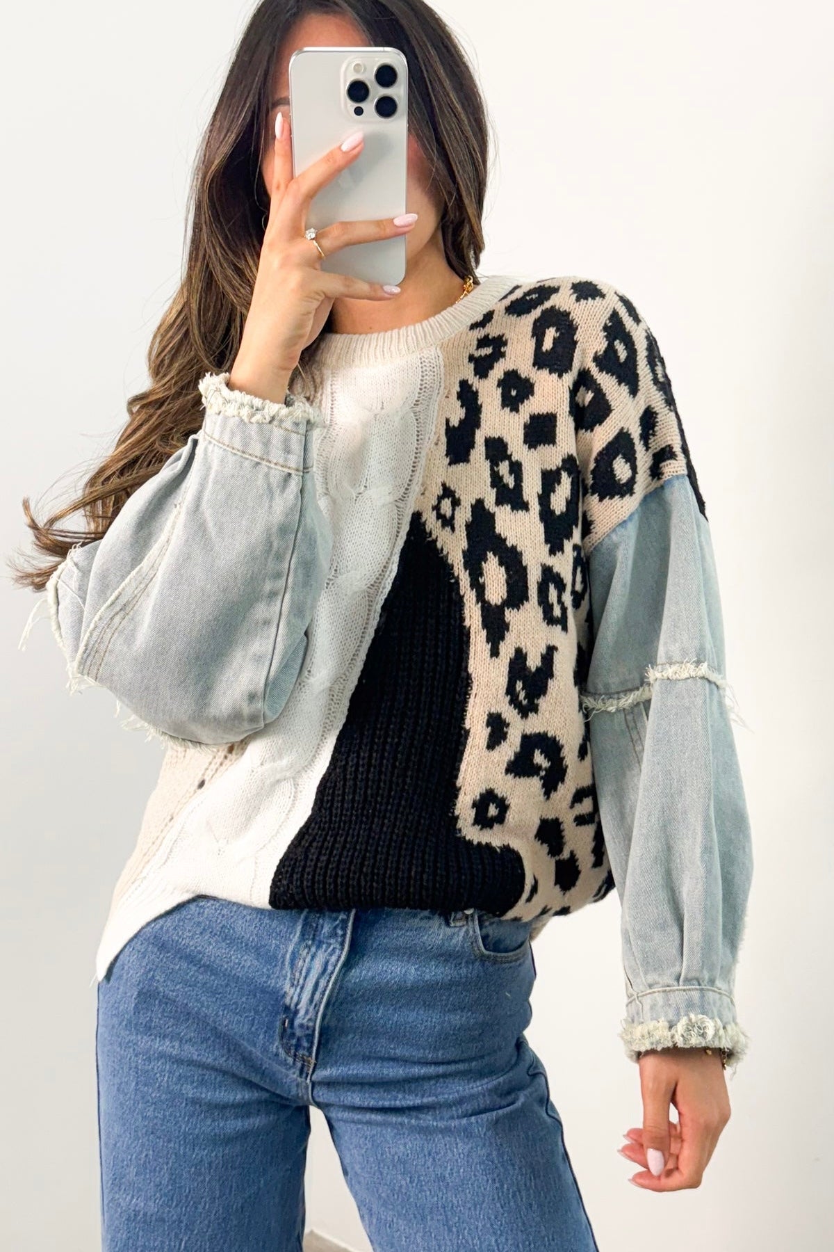 TESSA LEOPARD KNIT