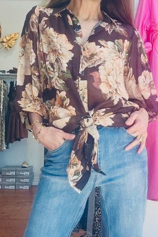 AMALIA FLORAL SHIRT