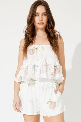 PEACHES IN PARIS SHORTS