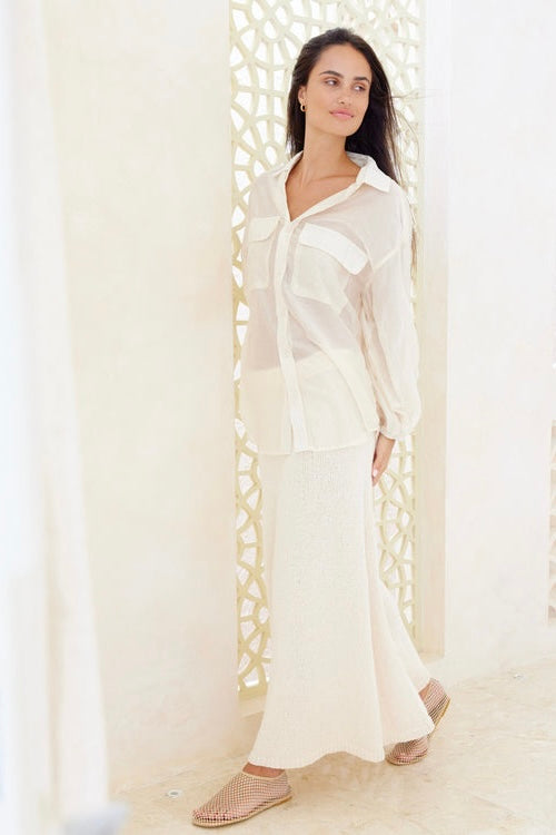 CHIA LUXE MAXI SKIRT