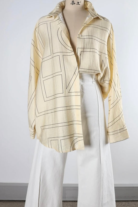 GEO PRINT SHIRT