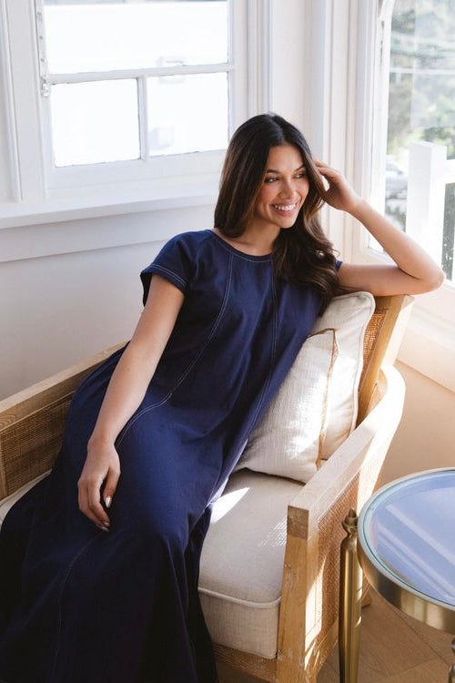 STITCH TEE DRESS
